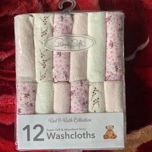 12 washcloths (girl)